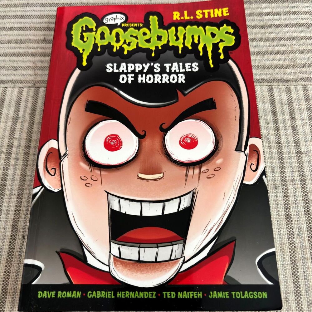 Graphix Presents R.L. STINE GOOSEBUMPS Slappy's Tales Of Horror 4 Story Book
